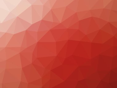 Kırmızı degrade çokgen şeklinde arka plan