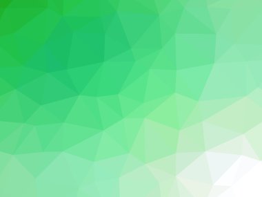 Arka plan yeşil beyaz degrade çokgen şeklinde