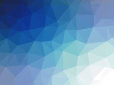 Arka plan yeşil lacivert degrade çokgen şeklinde