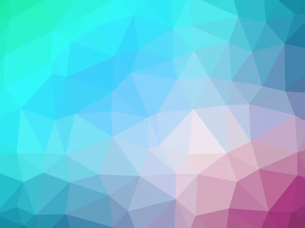Gökkuşağı pembe mavi degrade çokgen şeklinde arka plan