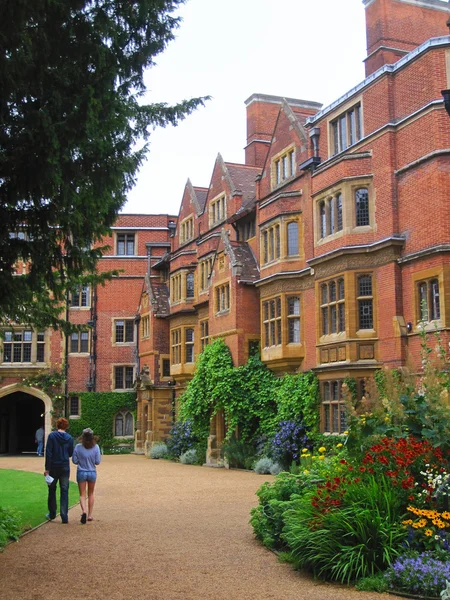 Studenti dell'Università di Cambridge — Foto Stock