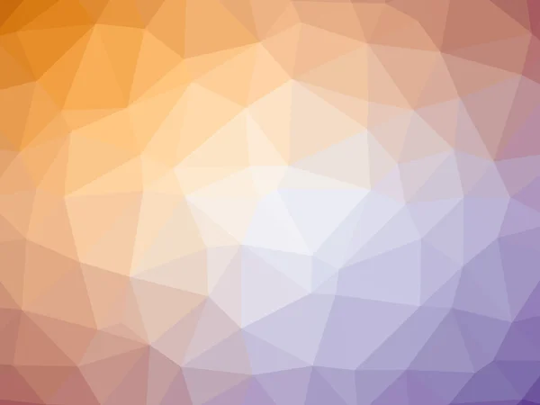 Orange lila lutning polygon formade bakgrund — Stockfoto