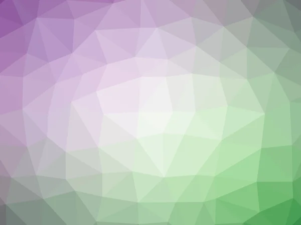 Lila grün Farbverlauf polygonförmigen Hintergrund — Stockfoto
