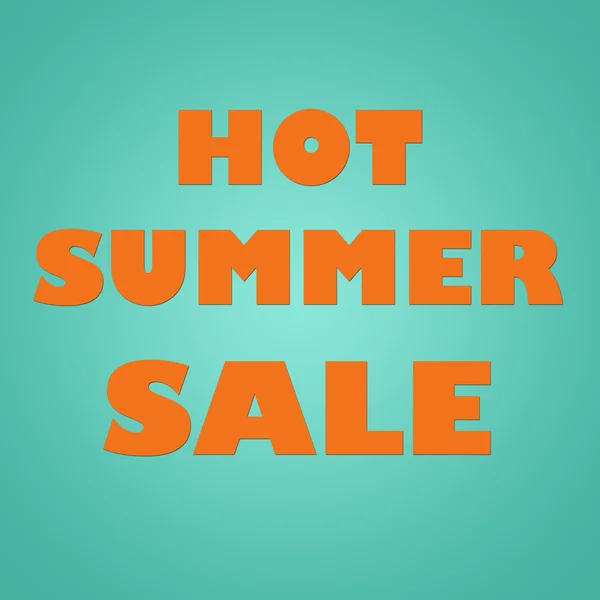 Hot summer sale — Stock Photo, Image