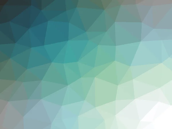 Teal blu verde gradiente sfondo a forma di poligono — Foto Stock