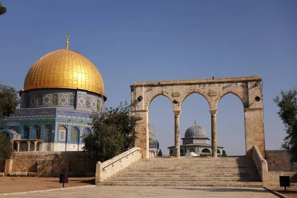 Stunning Photo Dome Rock Old City — Stock Photo, Image