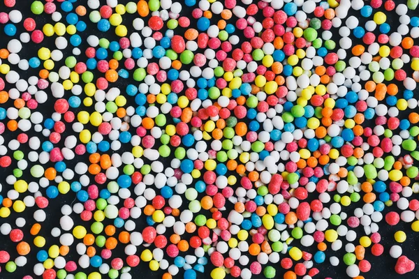 Färgglada sockerkulor — Stockfoto