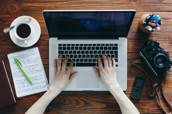 Arbeit am Computer — Stockfoto