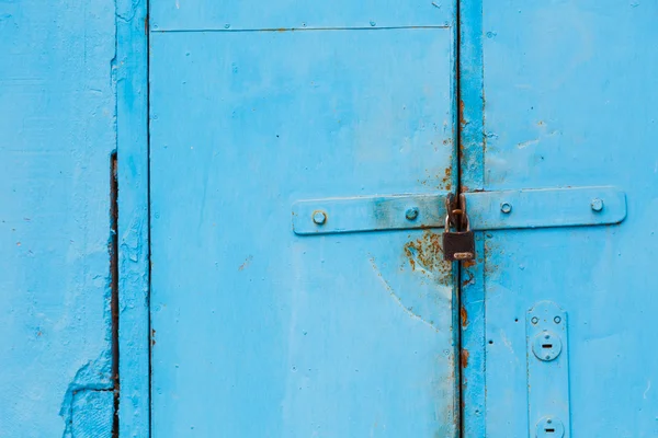 Vecchia serratura sulla porta. — Foto Stock