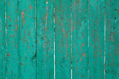 Ahşap arka plan eski yeşil kırık boya
