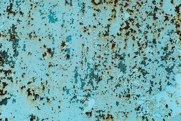 Starý kovový textury s oprýskanou barvou — Stock fotografie
