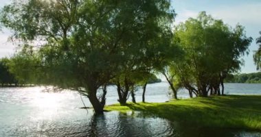 Nehir manzaralı manzara