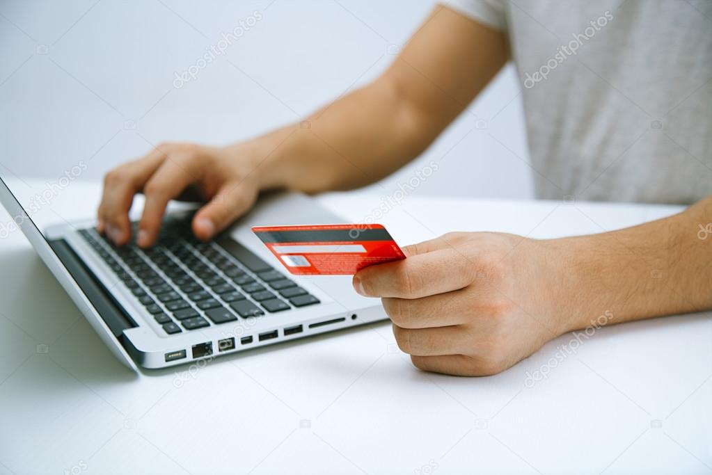 Paying with credit card online