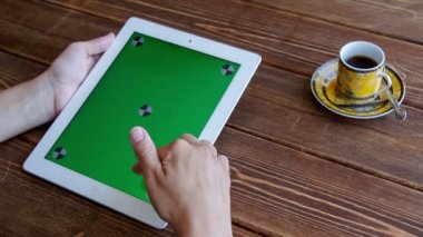 Tablet pc dokunmatik ekran kullanma