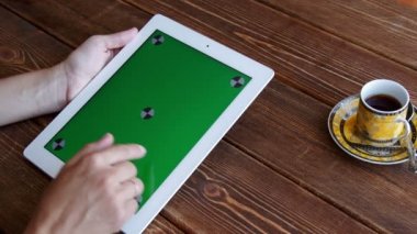 Tablet pc dokunmatik ekran kullanma