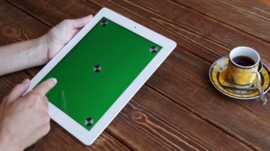 Tablet pc dokunmatik ekran kullanma