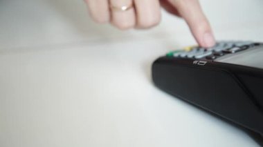 Terminal üzerinden kredi kartı ile ödeme