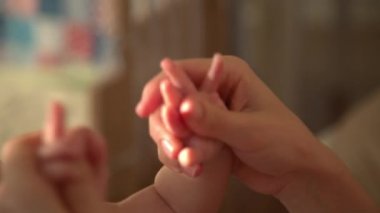 Annem ve onun yeni doğan bebek
