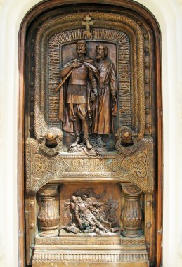 Suzdal (Rusya kilisede metal kapı)