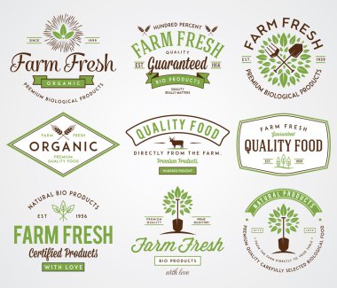 Biyo rozetleri renkli