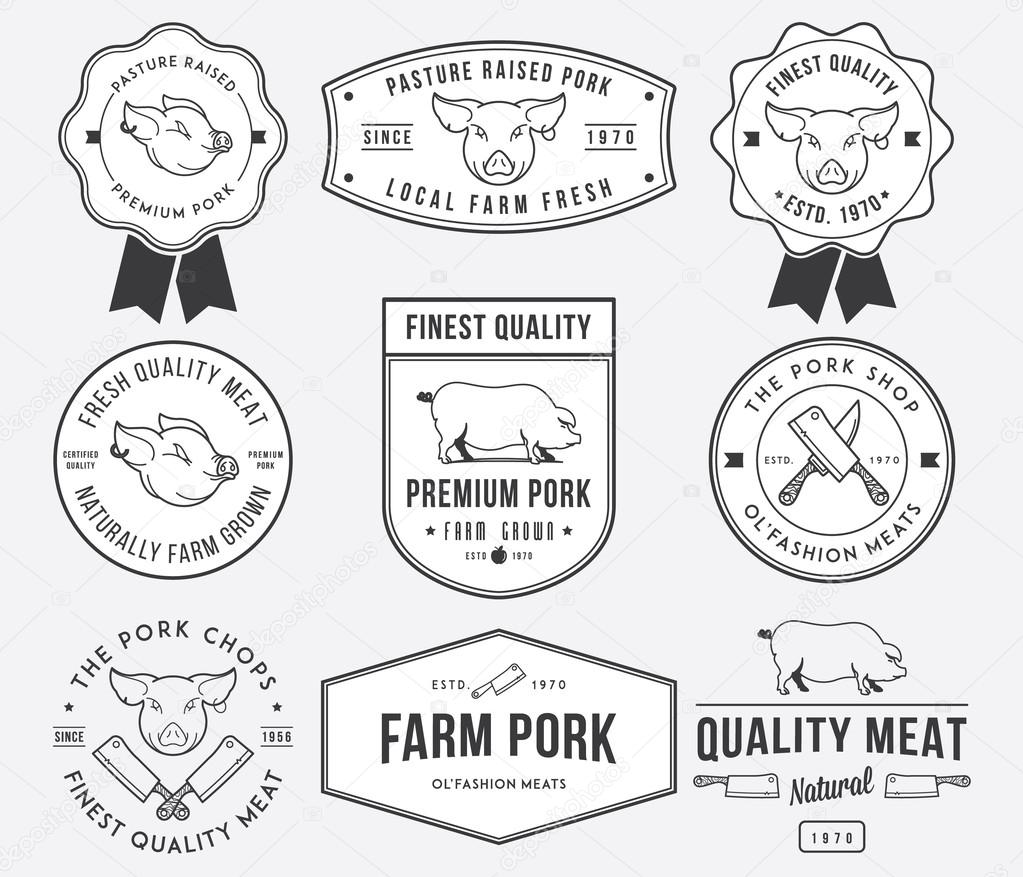 Premium pork meat