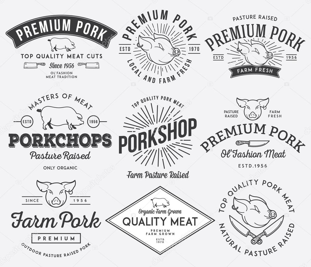 Premium pork meat