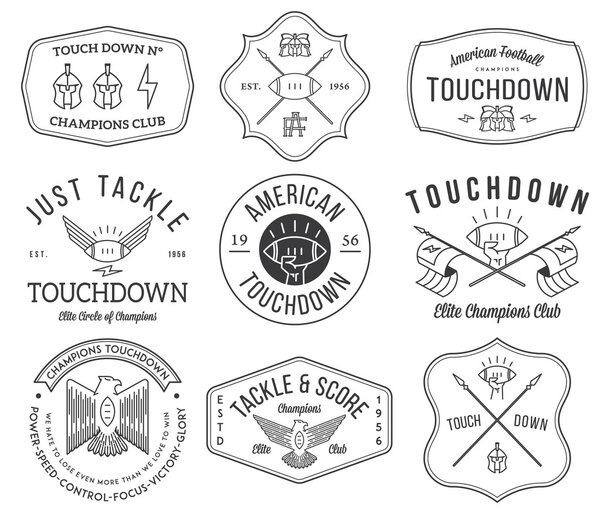 American football badges and crests vol 2