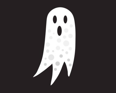 siyah adn turuncu balkabağı Cadılar Bayramı için izole ikonu