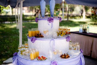 Tablo düğün olay akşam yemeği için ayarla