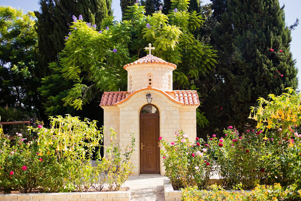 Beautiful chapel in Monastery of Saint George Alamanou