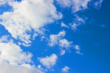 Gökyüzü ve bulutlar arka plan 