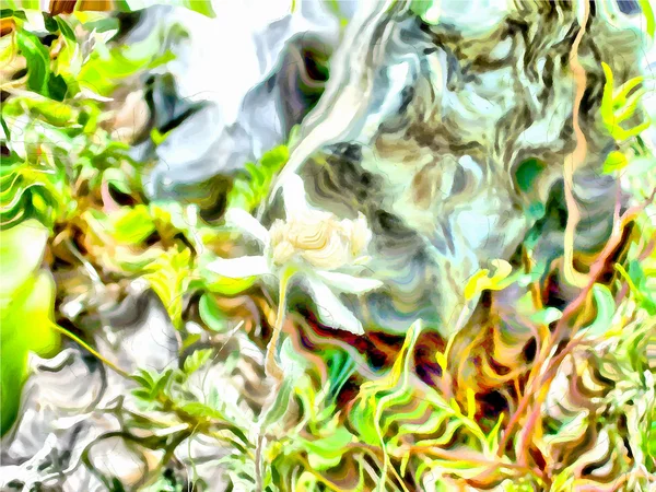 O início da primavera, fundo abstrato , — Vetor de Stock