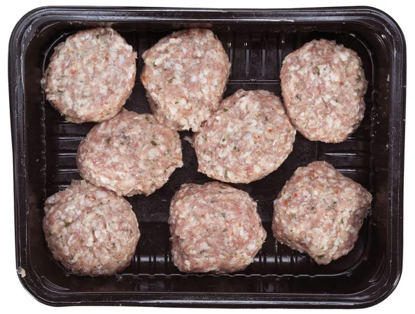 Meat balls isolated — Stock Photo, Image