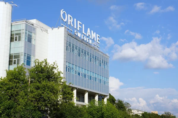 Moscow, Russia -  July 23,2016. The office of the Swedish company Oriflame in Moscow. — Stock Photo, Image