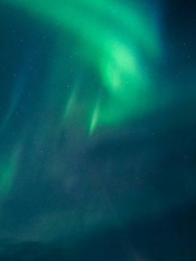 Lofoten 'da ışık yok. 