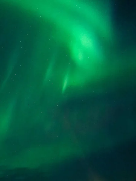 Északi Fény Lofotenben — Stock Fotó
