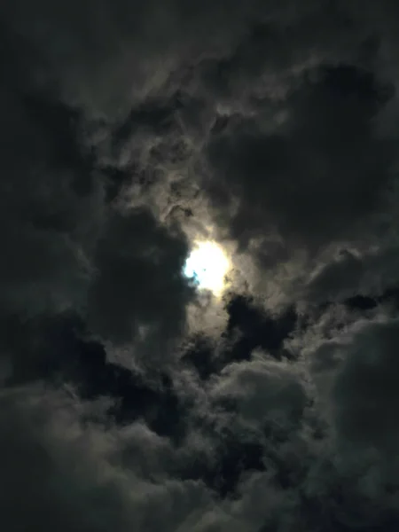 Solar Eclipse Chile Afternoon — 스톡 사진