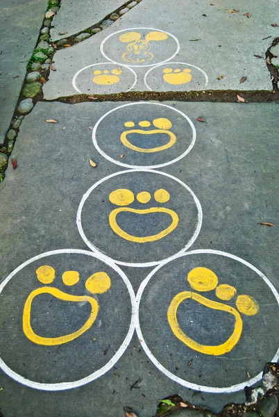 Komik seksek (ayak izleri)