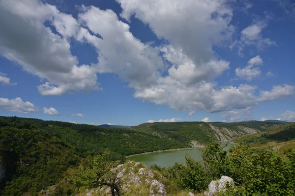 Canyon of Uvac river — Stock Photo, Image