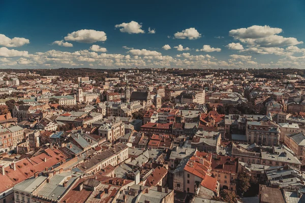 Панорама старого города — стоковое фото