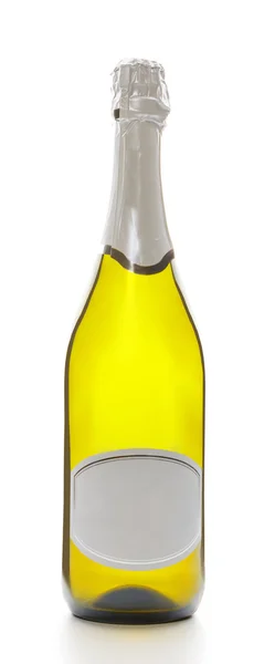 Botella de vino espumoso — Foto de Stock