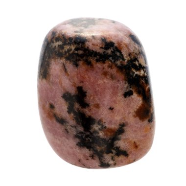 Mineral rhodonite, a sample clipart