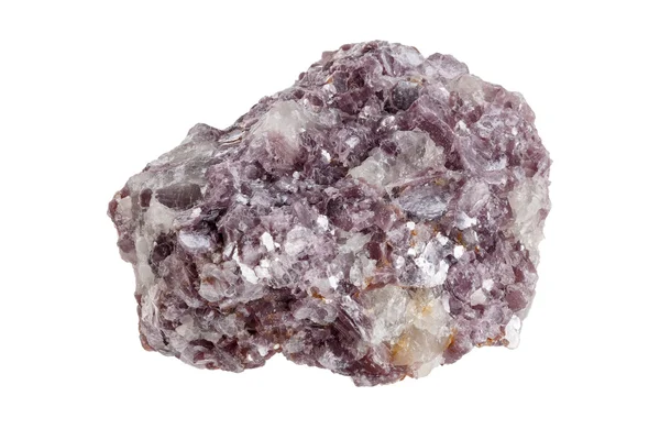 Lepidolite mineral, uma amostra Imagens Royalty-Free