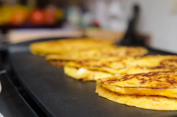 Cachapa, typical venezuelan food. — Stock Photo, Image