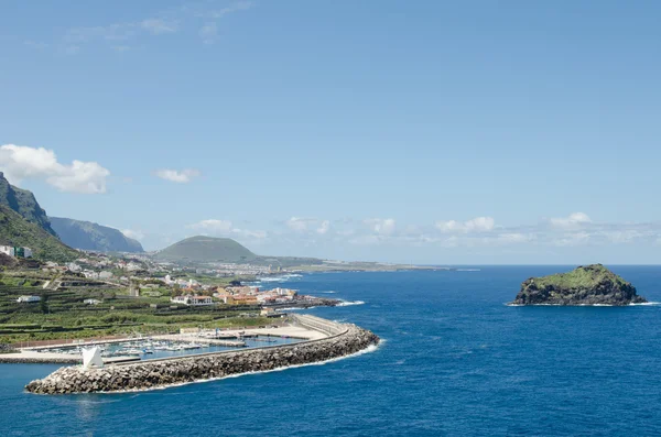Pohled na Garachico, Tenerife, Kanárské ostrovy, Španělsko. — Stock fotografie