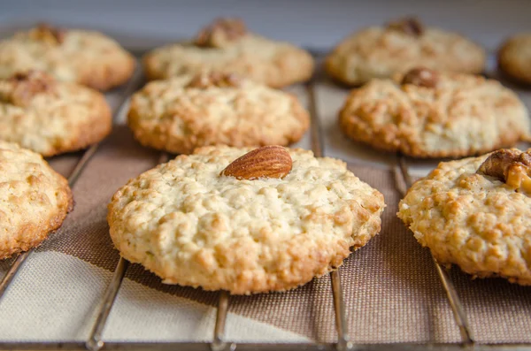 Kekse mit Haferflocken. — Stockfoto