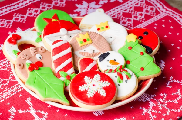 Galletas caseras de Navidad. — Foto de Stock