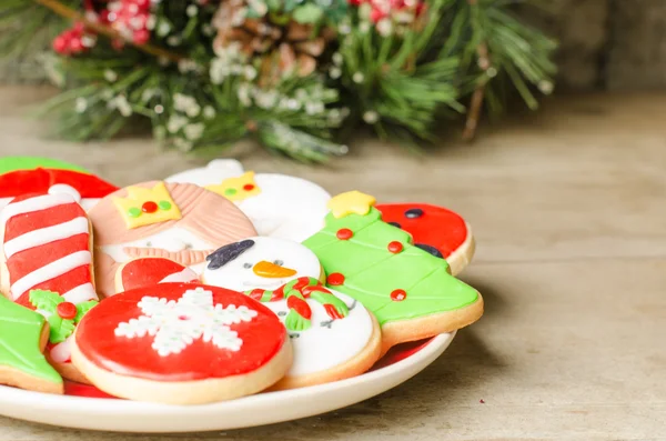 Homemade Christmas cookies. — Stock Photo, Image
