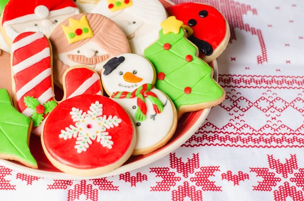 Homemade Christmas cookies. — Stock Photo, Image