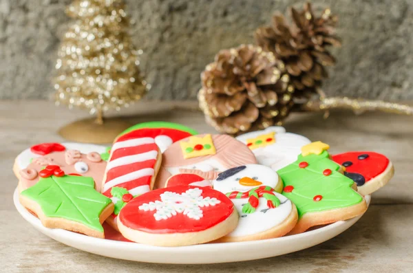 Homemade Christmas cookies. — Stock Photo, Image